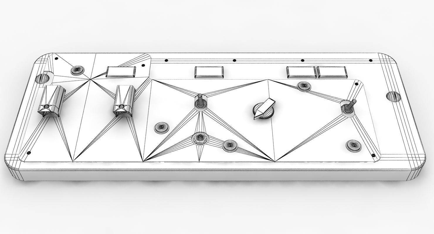 Mi-8MT Mi-17MT Additional Panels Board English Low-poly 3D model_10