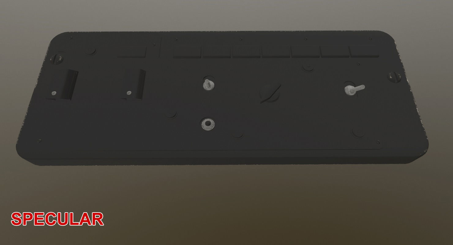 Mi-8MT Mi-17MT Additional Panels Board English Low-poly 3D model_17