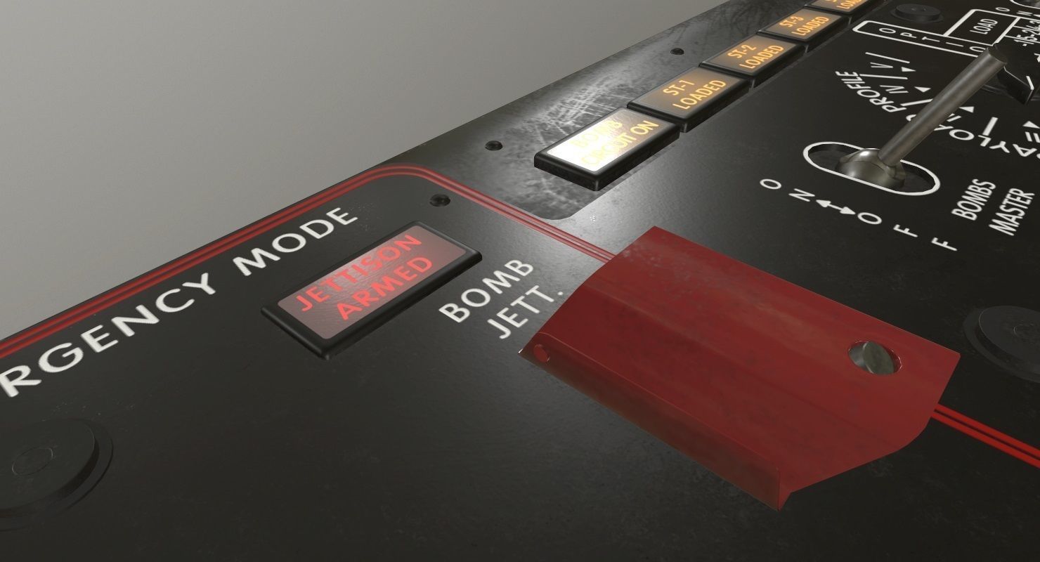 Mi-8MT Mi-17MT Additional Panels Board English Low-poly 3D model_6