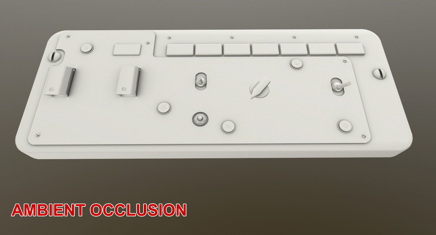 Mi-8MT Mi-17MT Additional Panels Board Russian Low-poly 3D model_21