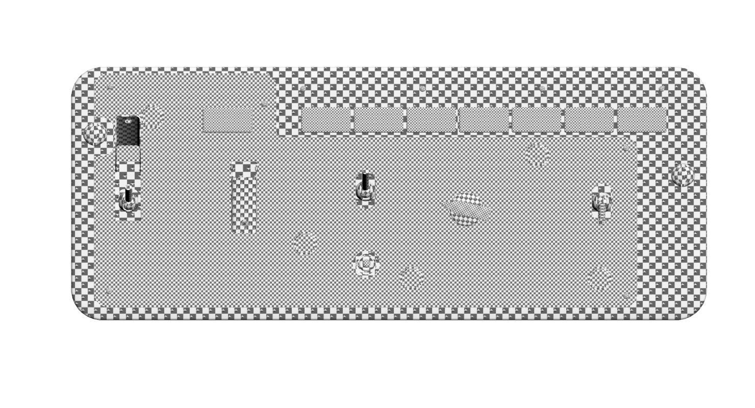 Mi-8MT Mi-17MT Additional Panels Board Russian Low-poly 3D model_27