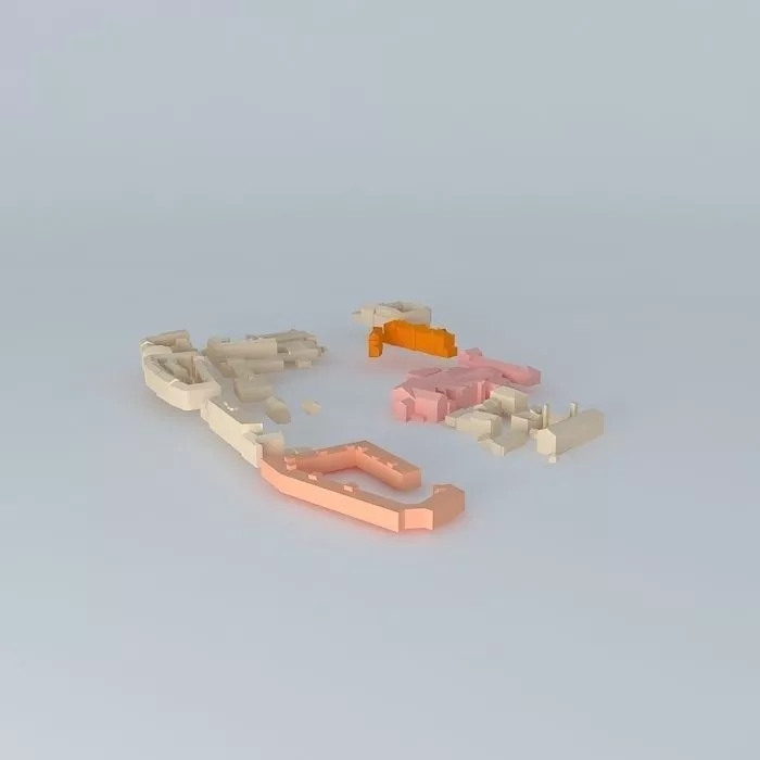 AHO-KHiO-Foss High School Free 3D model