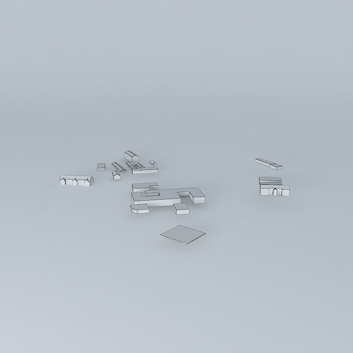 Dr. Dedichens asyl Free 3D model_3