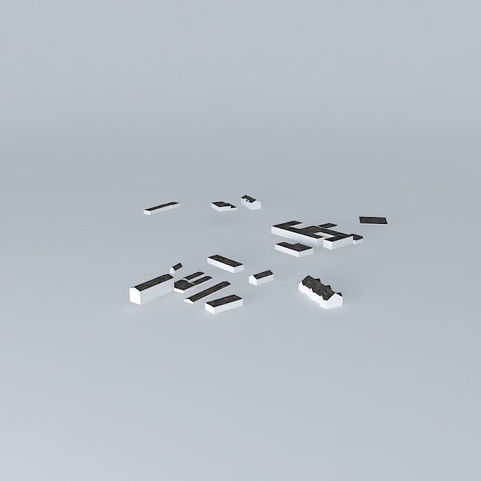 Dr. Dedichens asyl Free 3D model_1