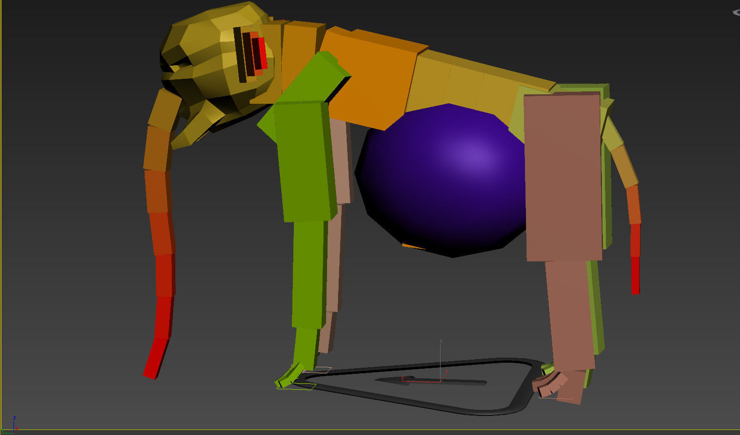 Mammoth woolly 3D model_9