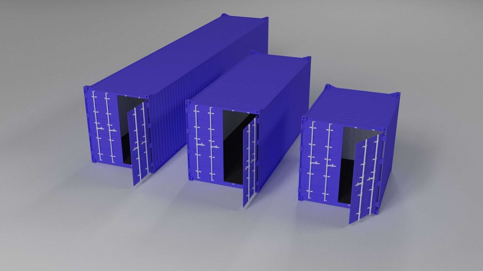 Shipping Containers 3D model_1