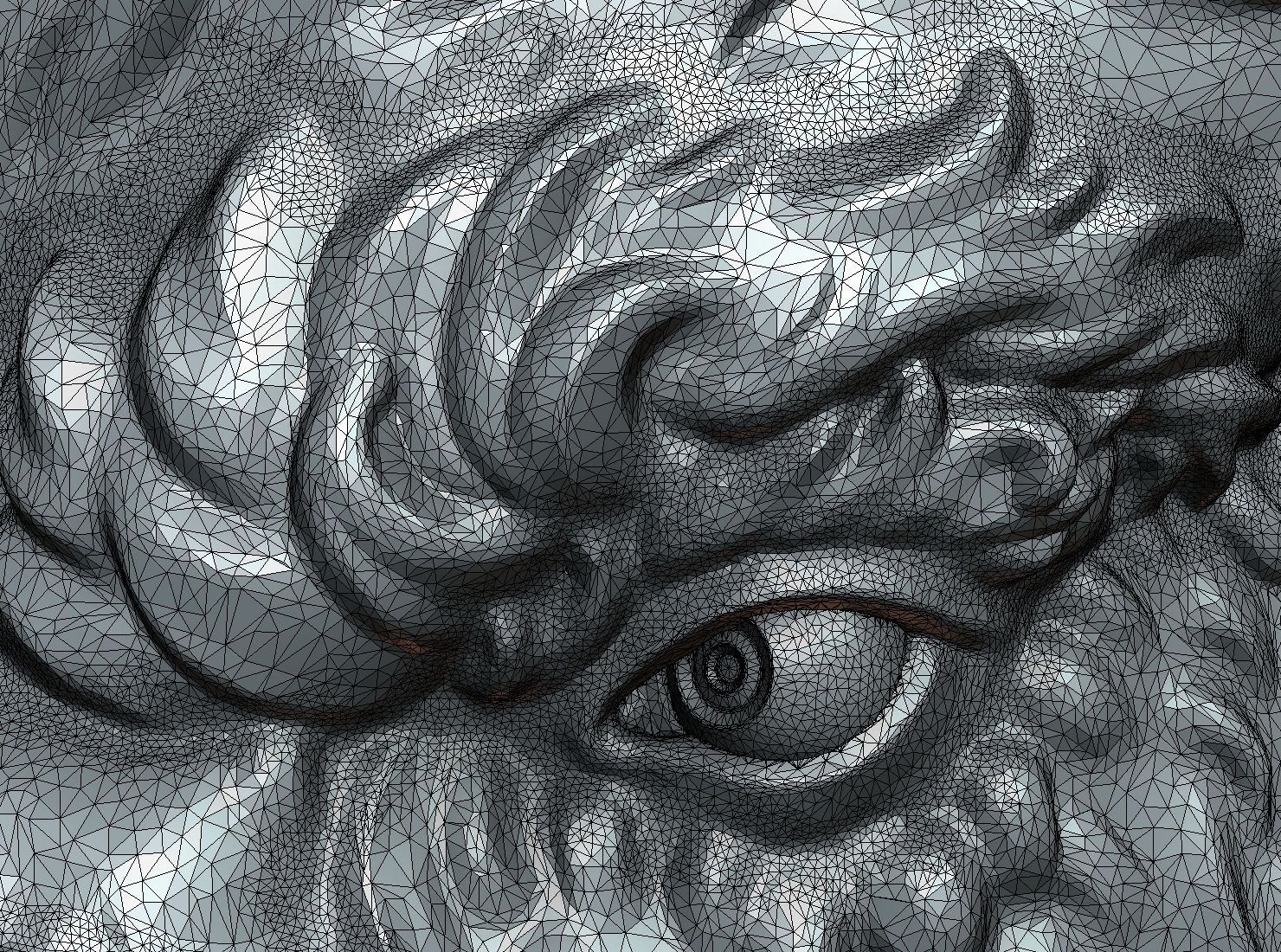 Wild Boar Mounted Head 3D print model_19