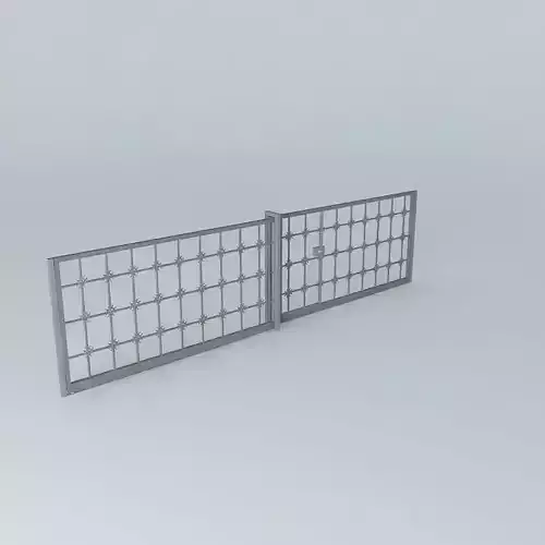 Antejardin gate sliding gate