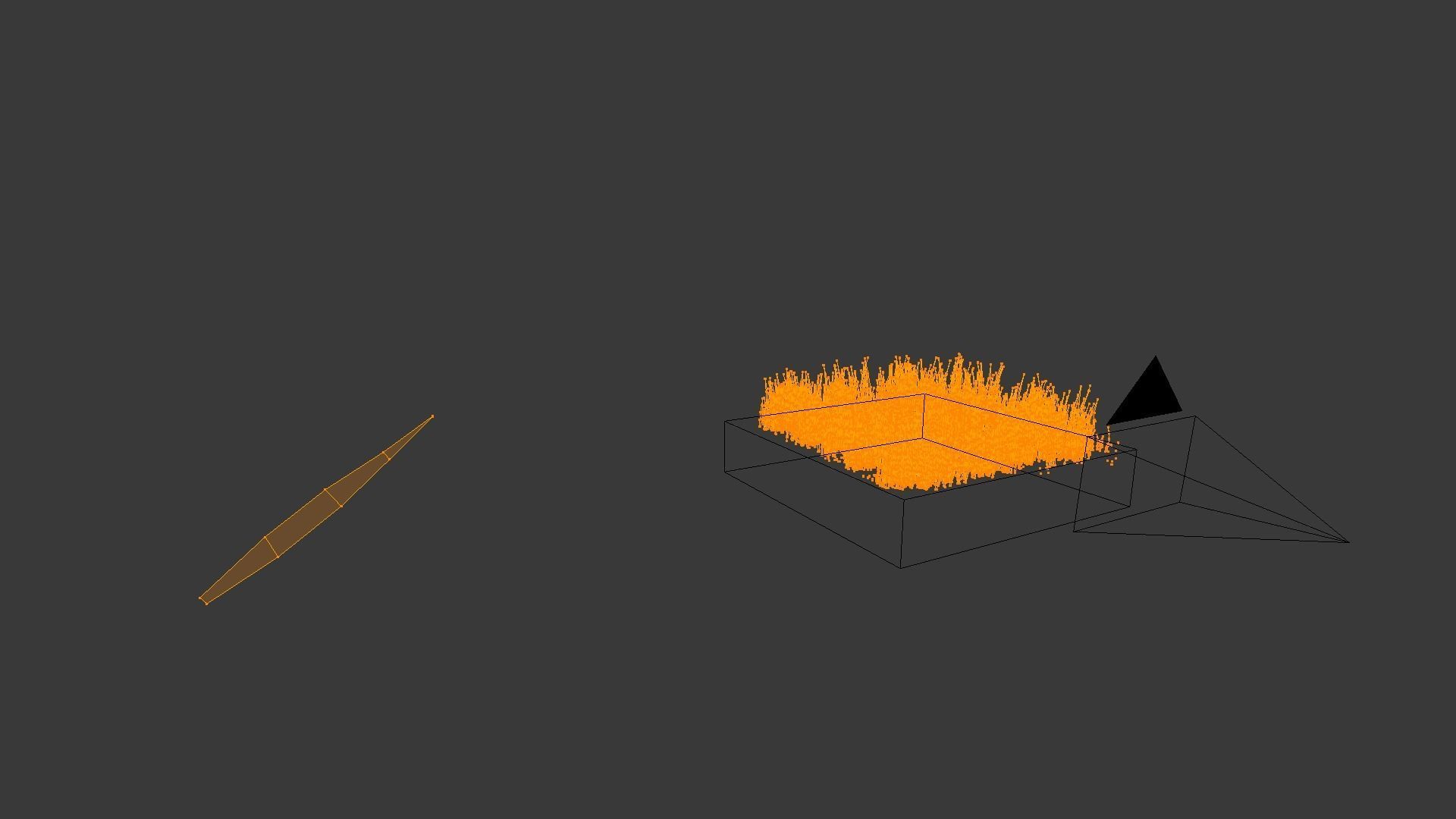 Grass particle system Free low-poly 3D model_5