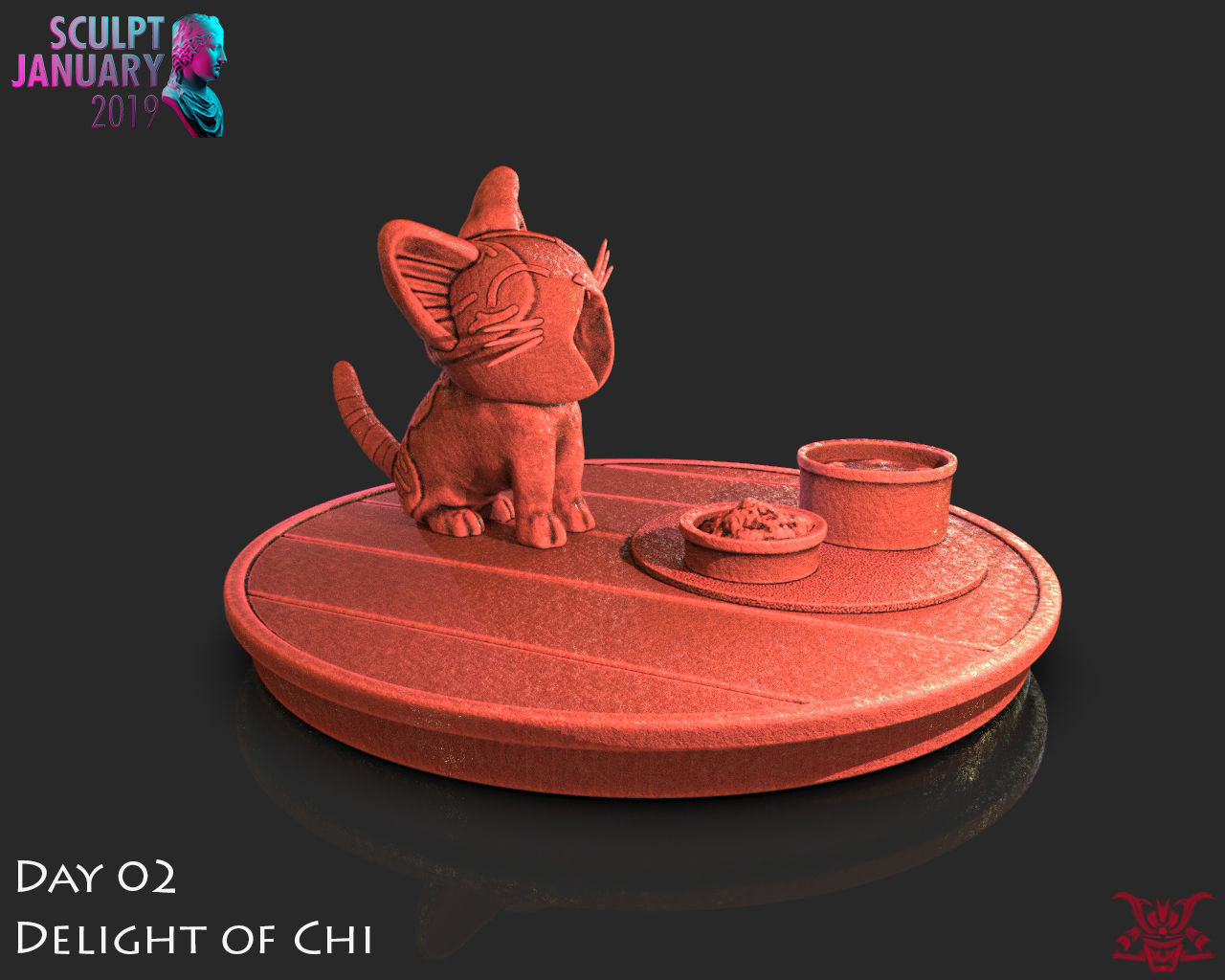 Delight of Chis Timelapse and Model 3D print model_11