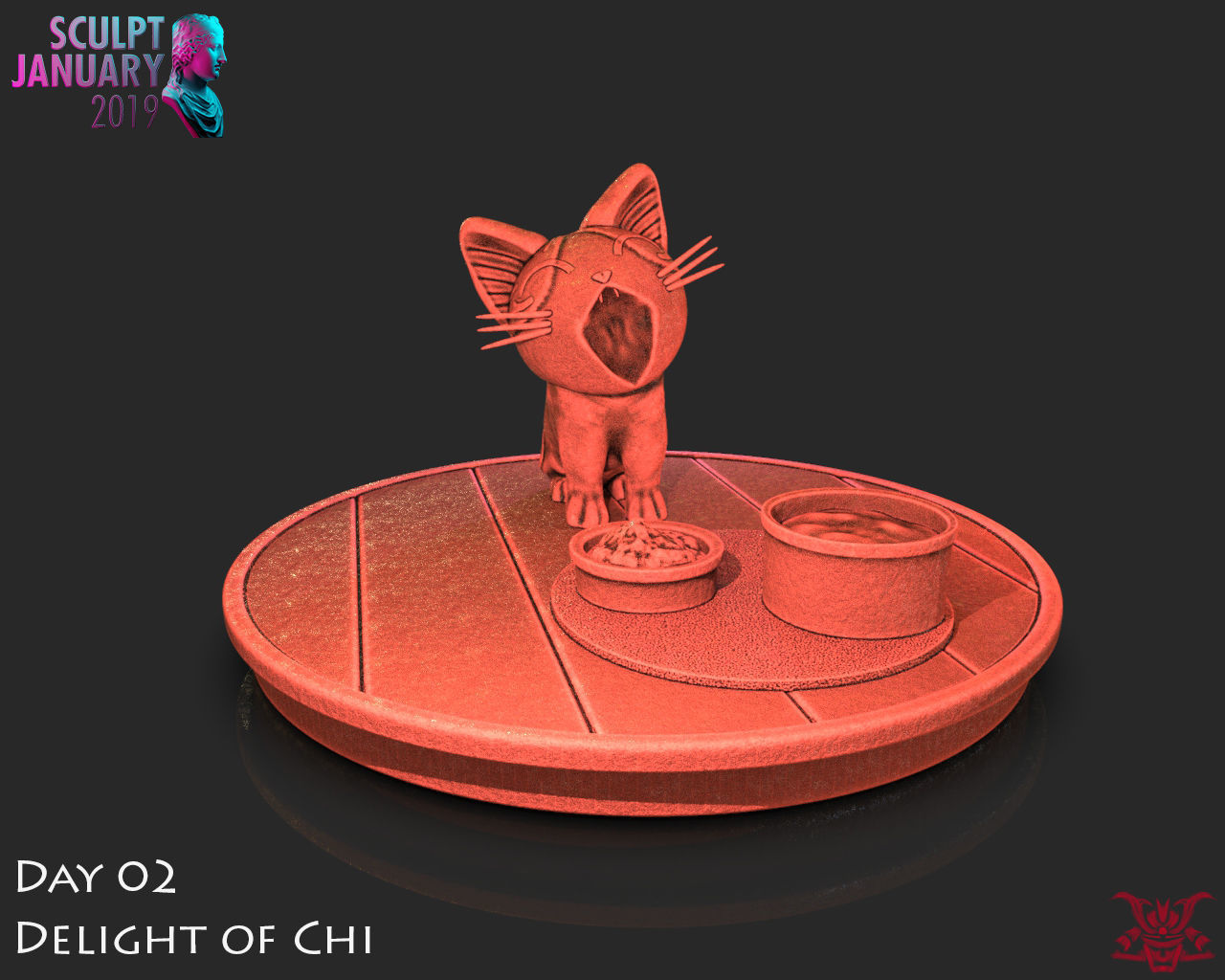 Delight of Chis Timelapse and Model 3D print model_3