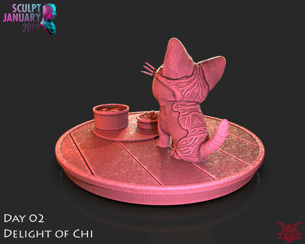 Delight of Chis Timelapse and Model 3D print model_8