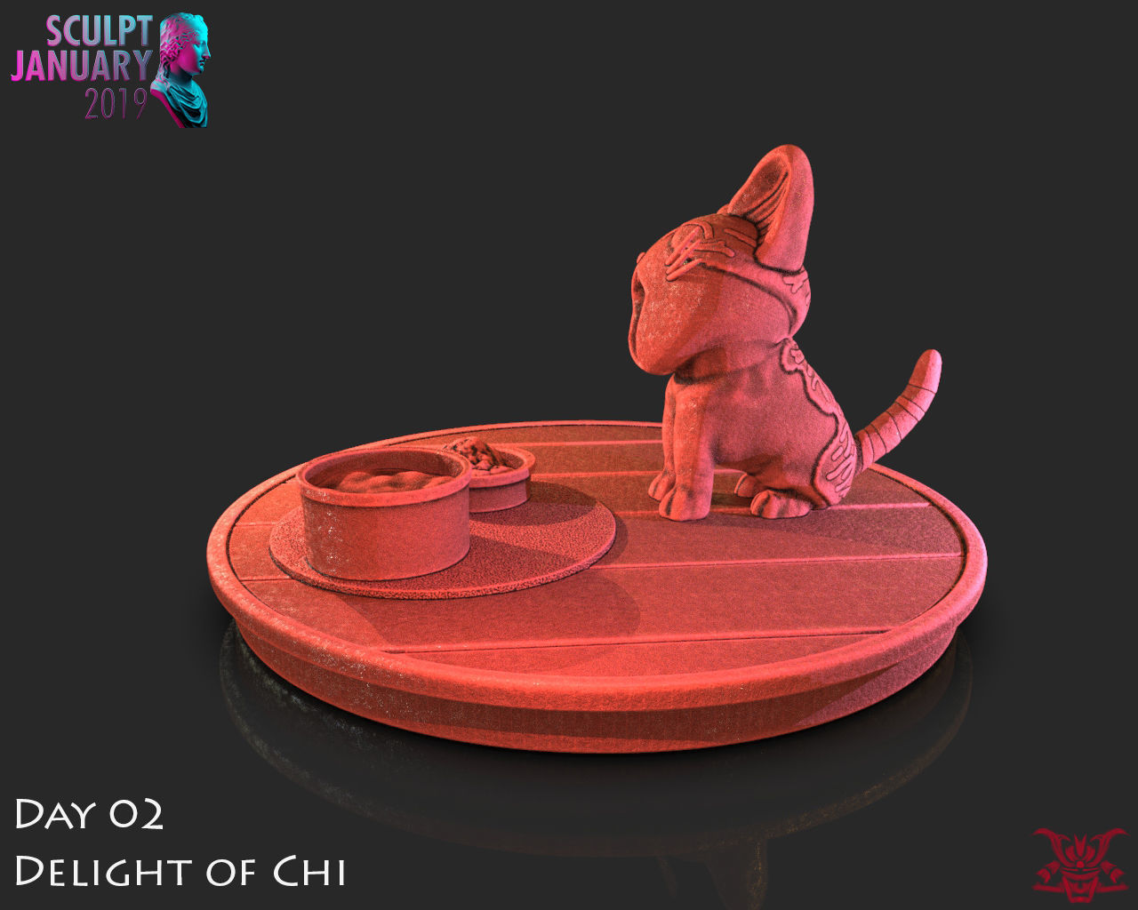Delight of Chis Timelapse and Model 3D print model_6