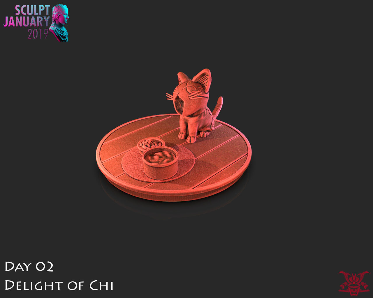 Delight of Chis Timelapse and Model 3D print model_2