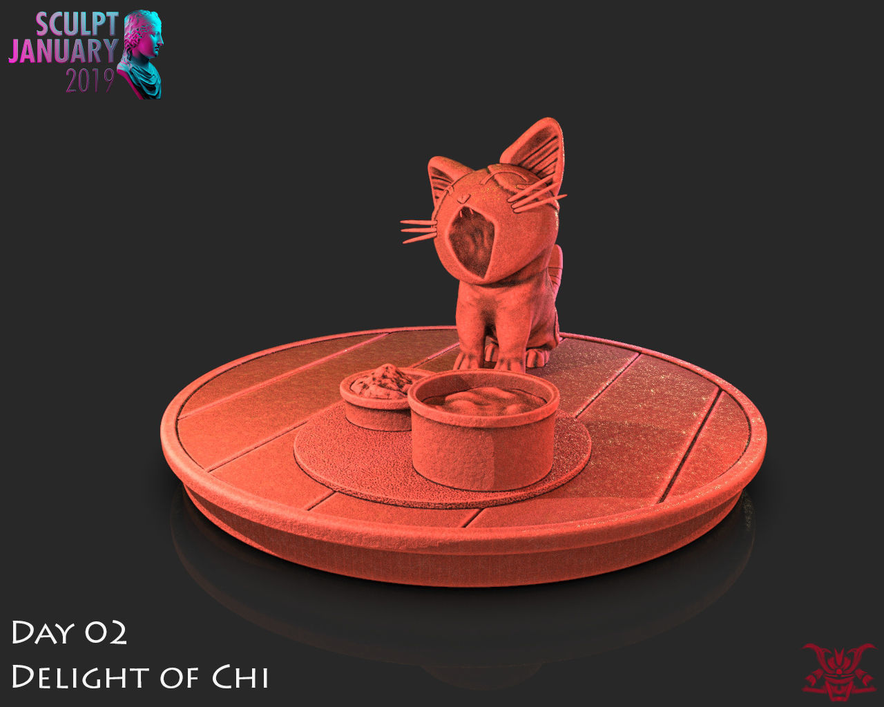 Delight of Chis Timelapse and Model 3D print model_4