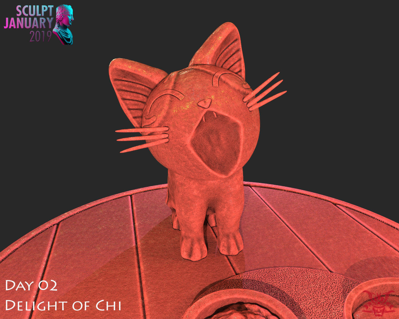 Delight of Chis Timelapse and Model 3D print model_13