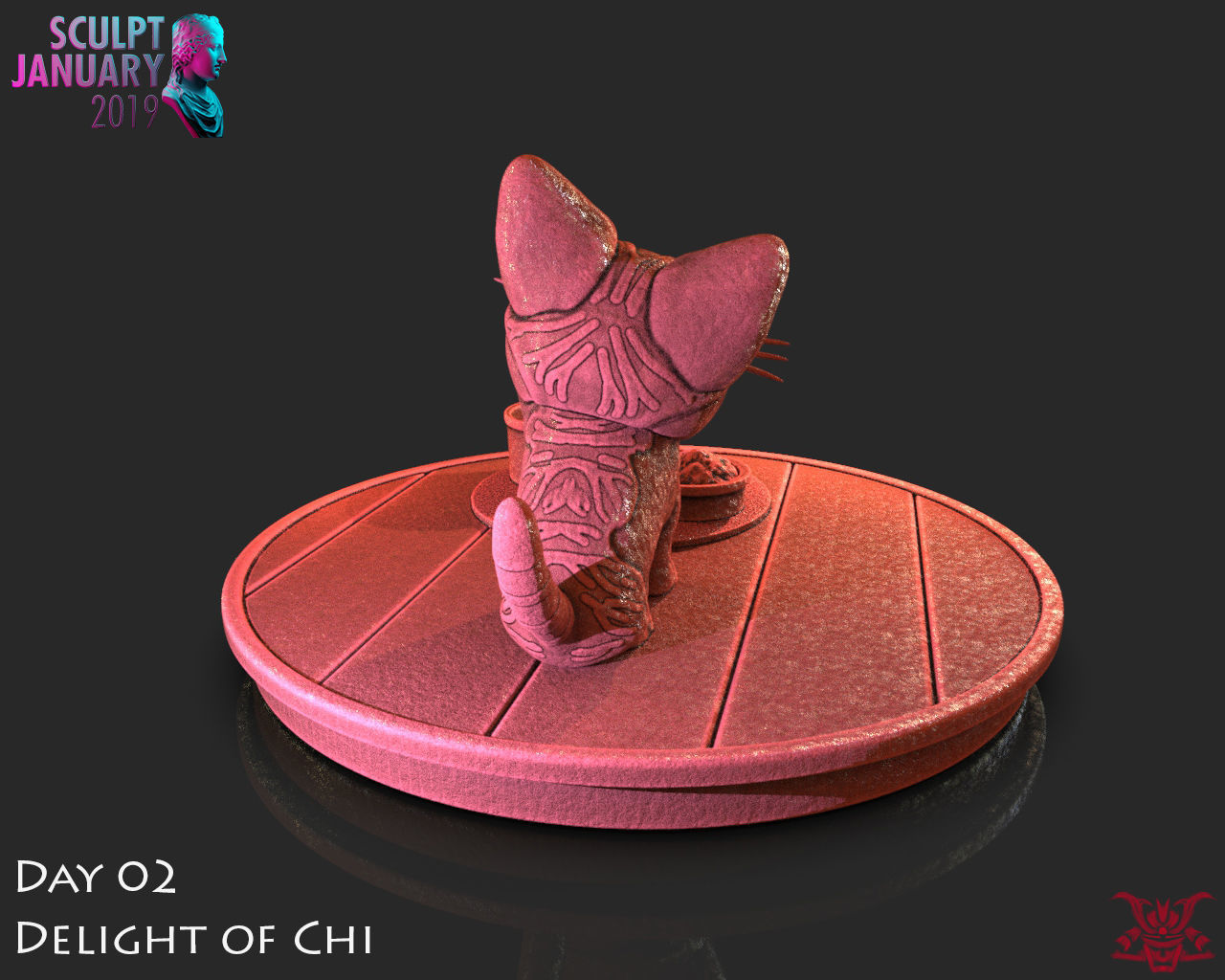 Delight of Chis Timelapse and Model 3D print model_9