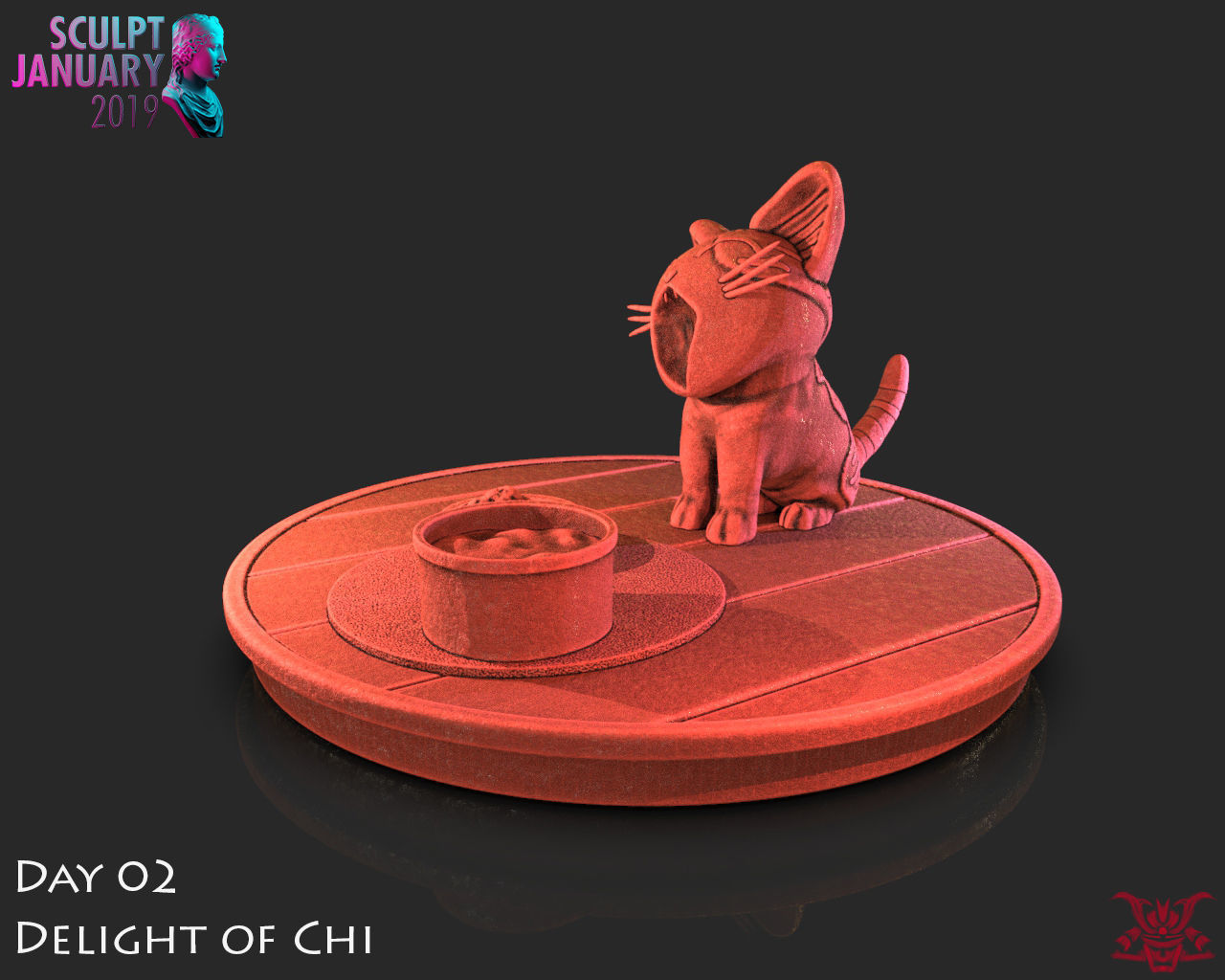 Delight of Chis Timelapse and Model 3D print model_5