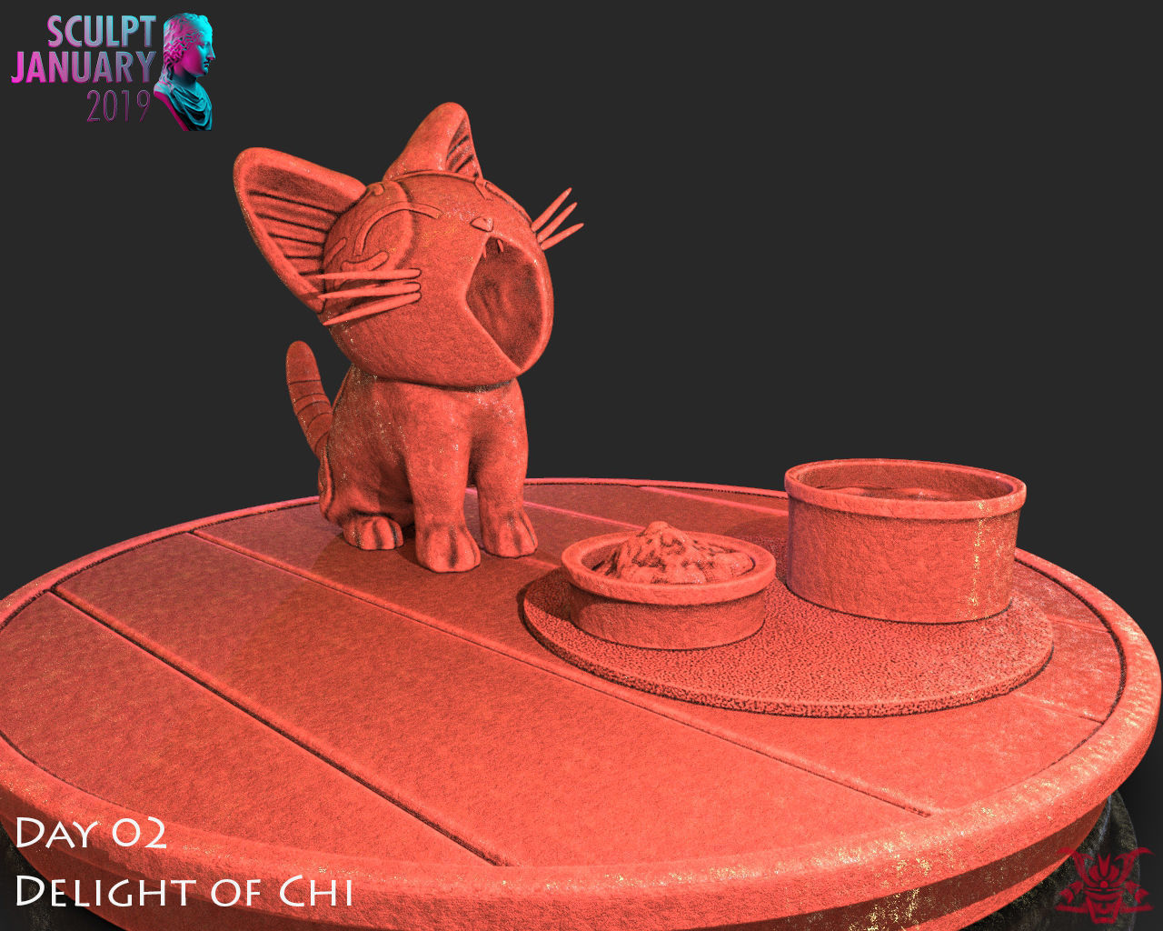 Delight of Chis Timelapse and Model 3D print model_1