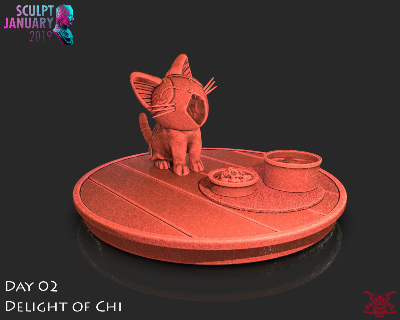 Delight of Chis Timelapse and Model 3D print model_12