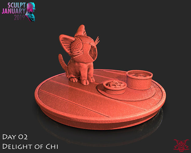 Delight of Chis Timelapse  and  Model 3D print model