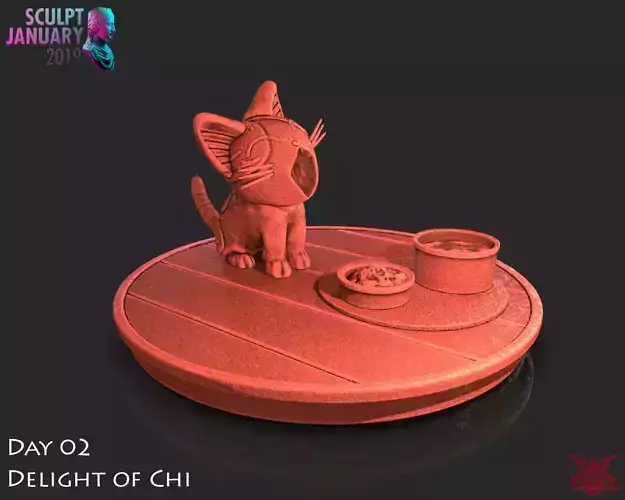 Delight of Chis Timelapse  and  Model 3D print model