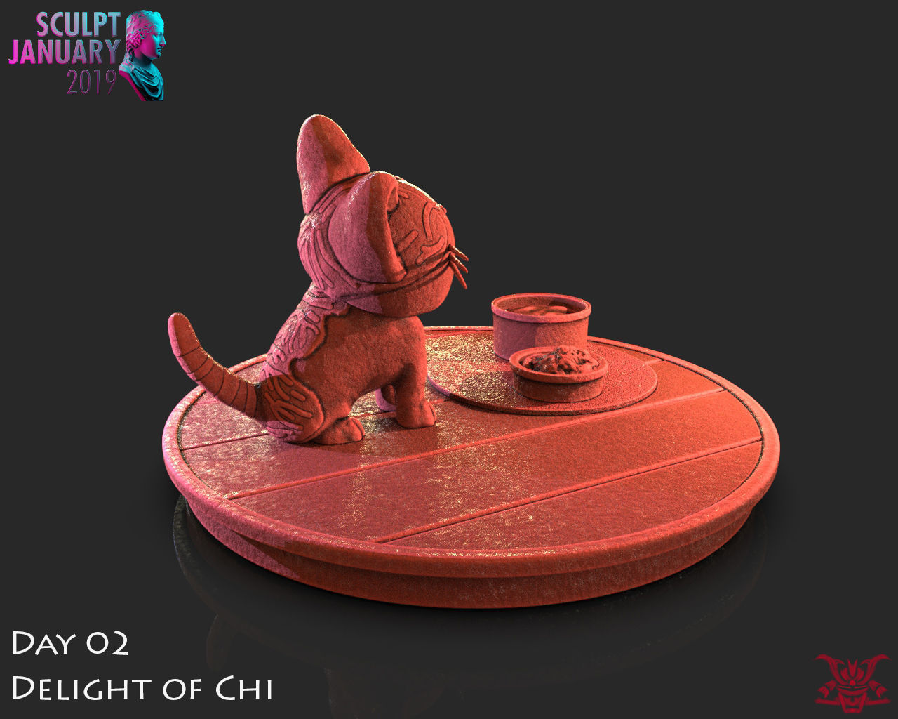 Delight of Chis Timelapse and Model 3D print model_10