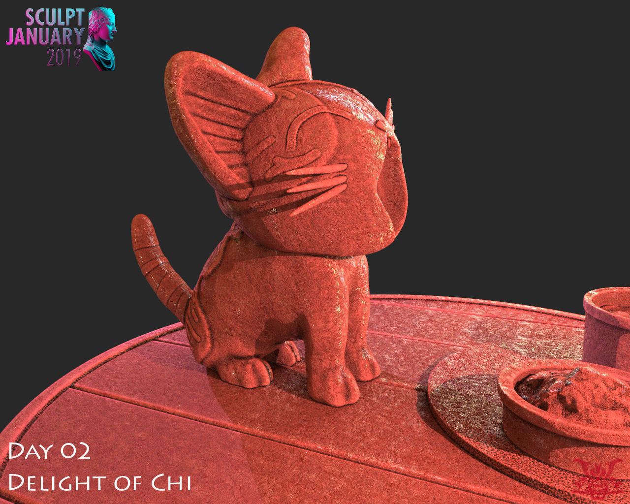 Delight of Chis Timelapse and Model 3D print model_14