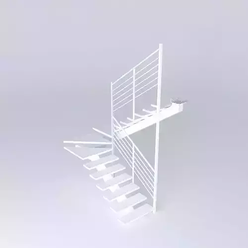 Escalera intermediate support