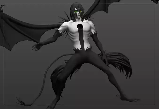 Ulquiorra resurection vs Ichigo Hollow Free 3D print model