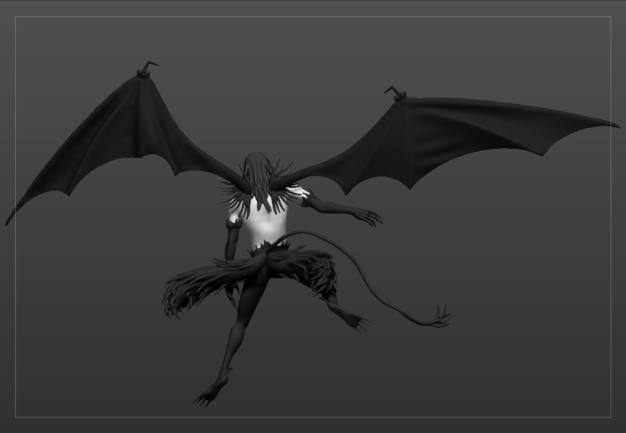 Ulquiorra resurection vs Ichigo Hollow Free 3D print model_5