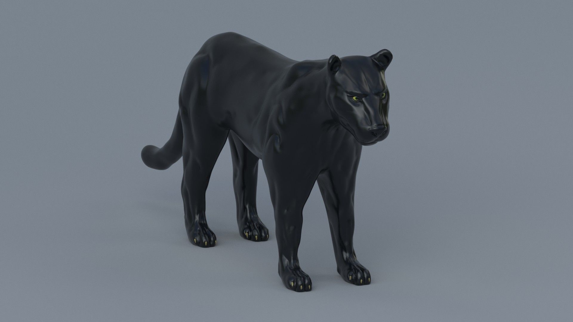 Black Panther 3D model_2