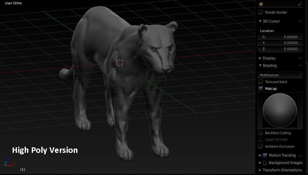 Black Panther 3D model_6