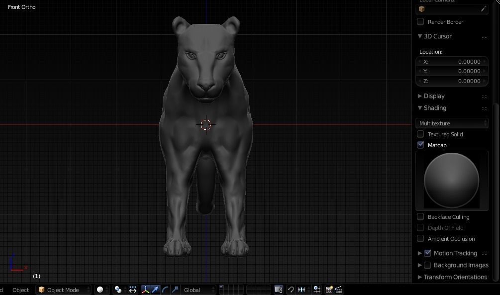 Black Panther 3D model_7