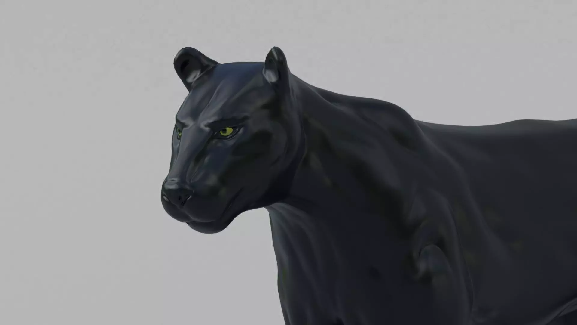 Black Panther 3D model_0