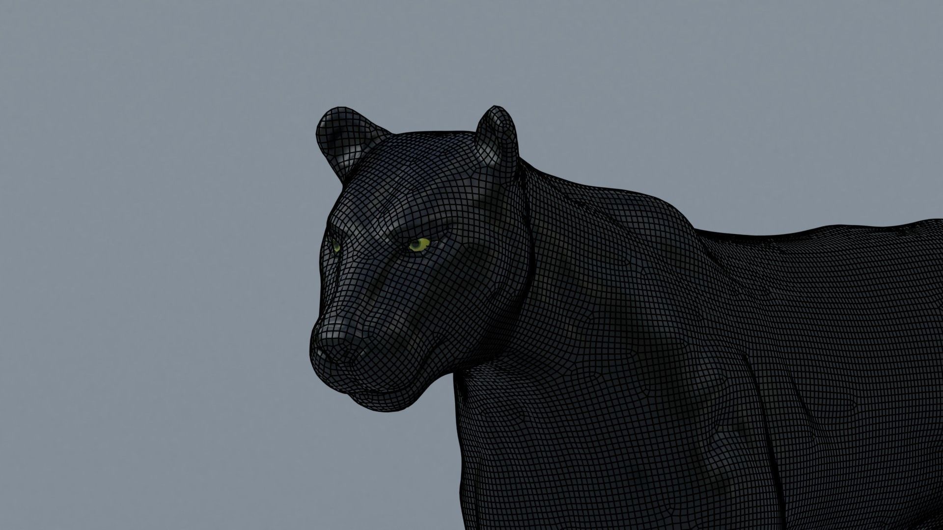 Black Panther 3D model_4