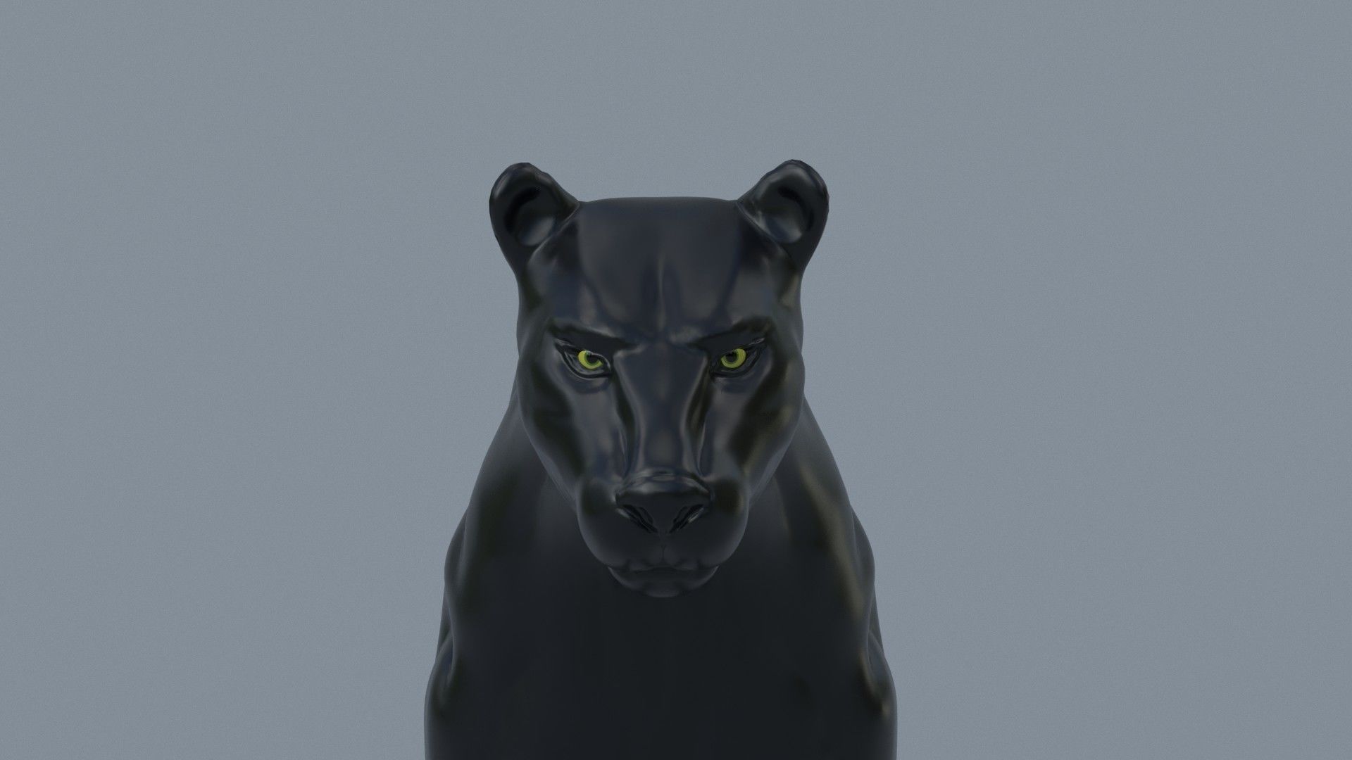 Black Panther 3D model_1