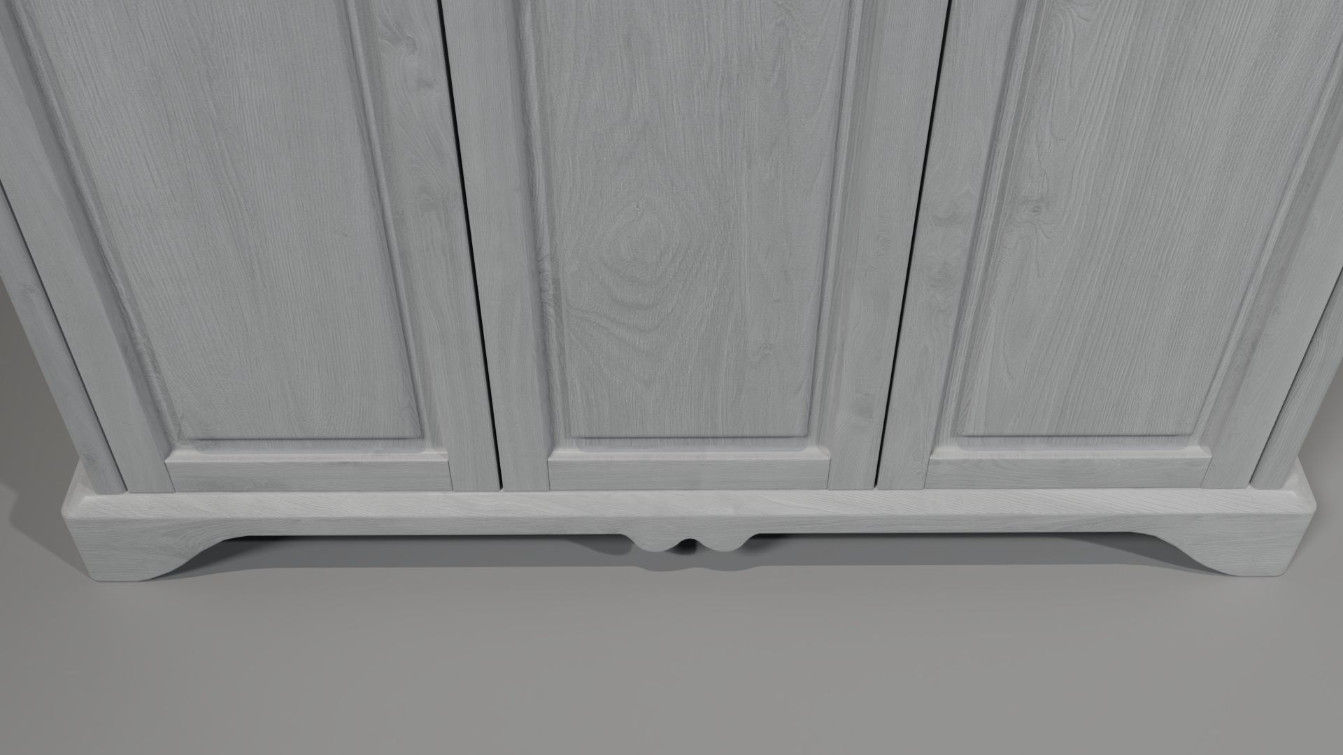 wardrobe wood 3D model_8