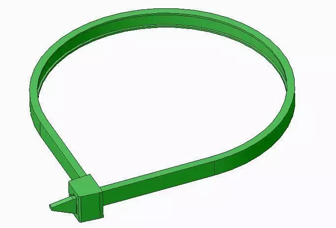 111-02370 Hellermann Cable Ties Polyamide standard T18I 3D print model_0