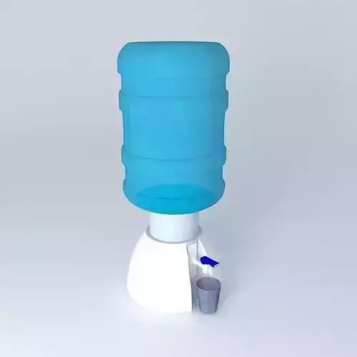 Water dispenser classic Free 3D model