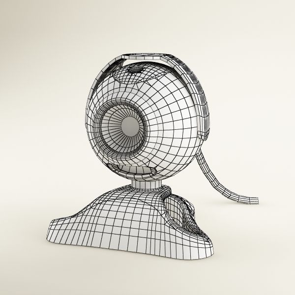 Webcam Logitech 3D model_15