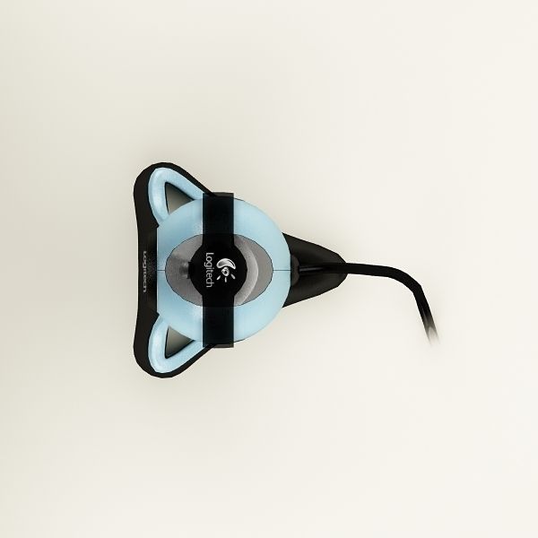 Webcam Logitech 3D model_6