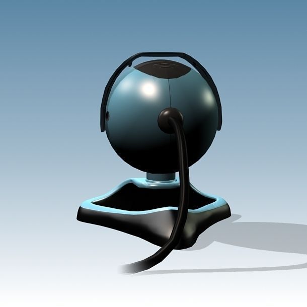 Webcam Logitech 3D model_14