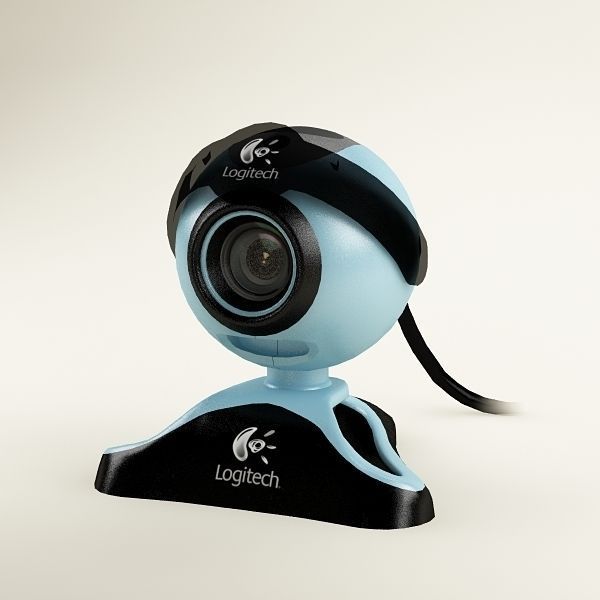 Webcam Logitech 3D model_2