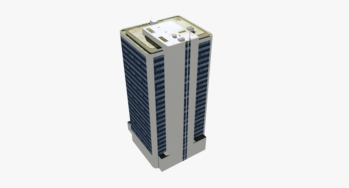 313 Adelaide Street Low-poly 3D model_6