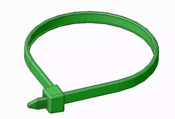 111-03210 Hellermann Cable Tie 3D print model_0