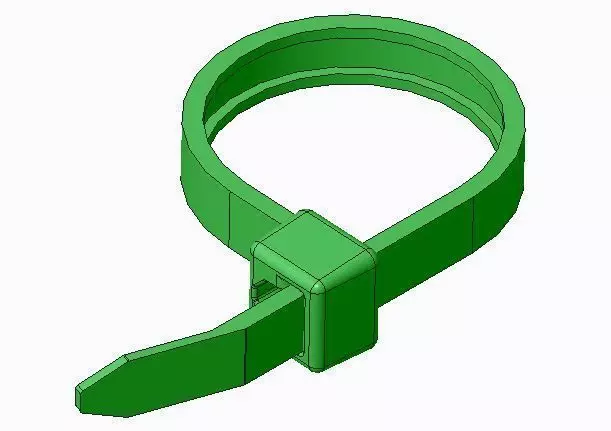 111-05450 Hellermann Cable Ties for temperatures T50L 3D print model_0