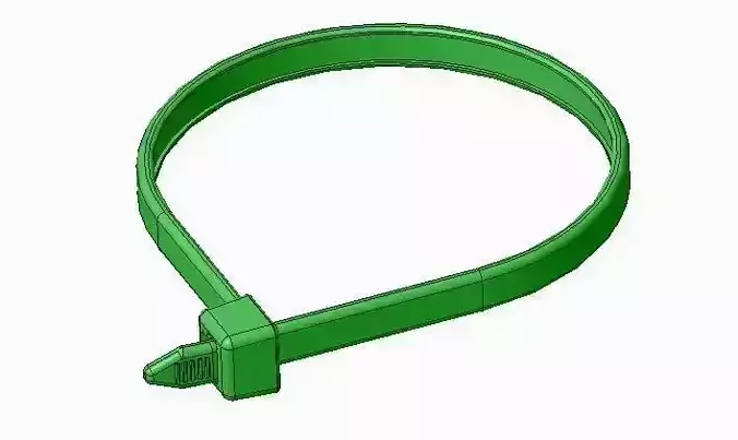 111-05850 Hellermann Cable Ties T50S 3D print model