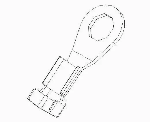 1120601 Eyelet terminal 3D print model_0