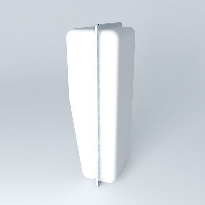 Household Meter light Free 3D model_1